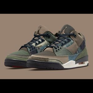 Brand New, Never Worn Jordan 3 Retro Parchwork Camo - 2021 Release